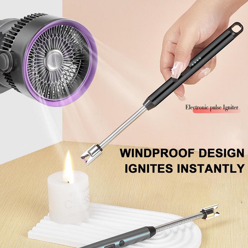 Electric Arc BBQLighter USB Windproof Flameless Plasma Ignition Candle Igniter Kitchen Lighters Gas LighterFor Candle Gas Stove