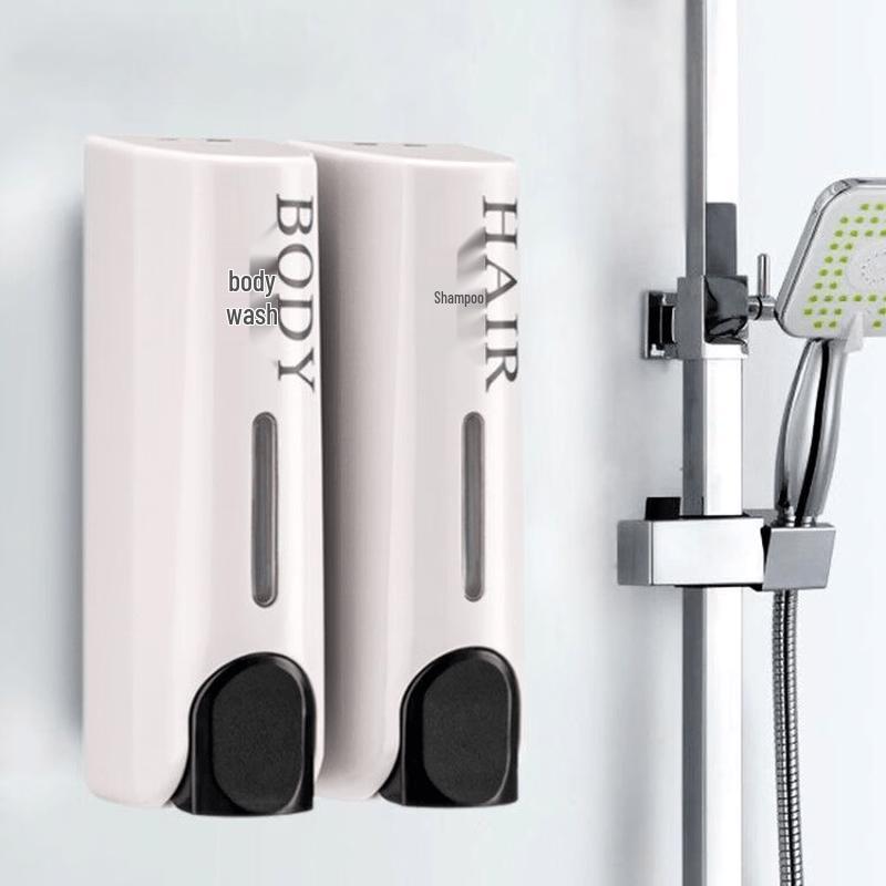 OLOEY Wall-mounted Dual-Head Soap Dispenser