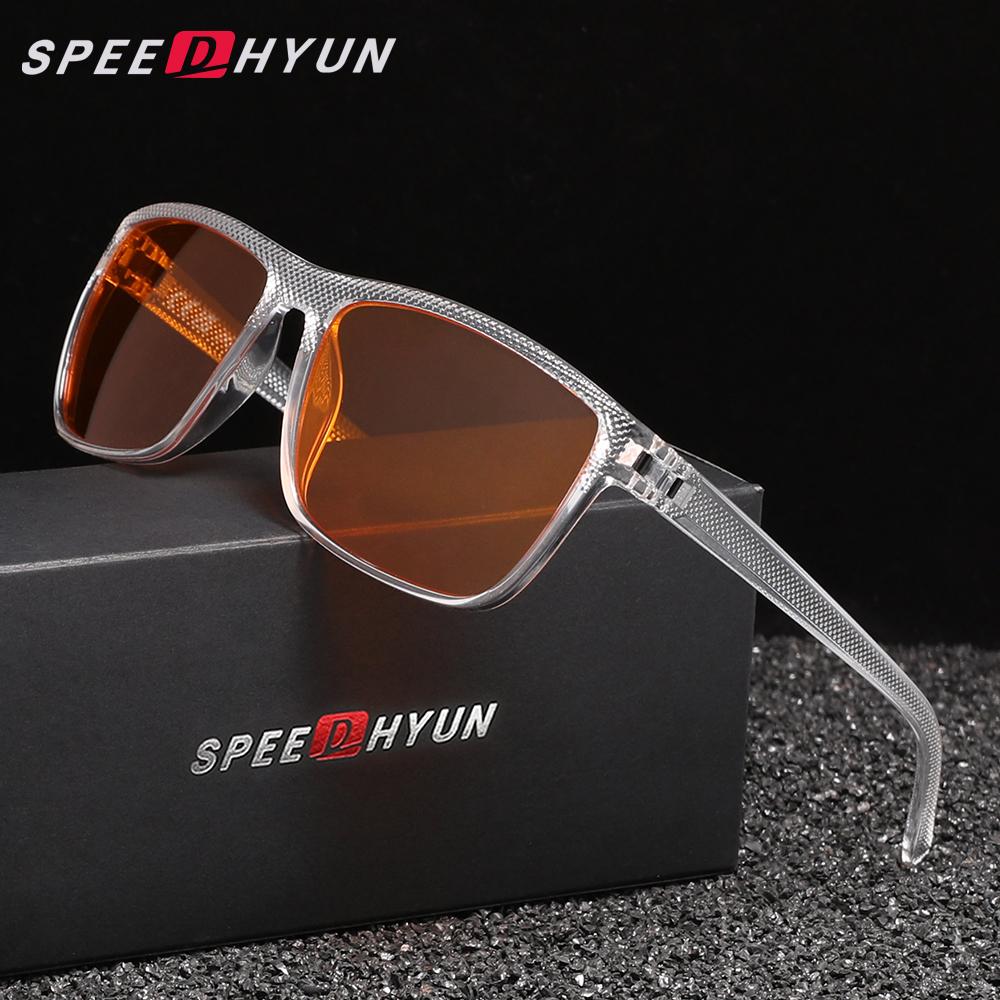 SPEEDHYUN Профессиональные игровые очки с защитой от синего света и технологией HD Vision Clarity