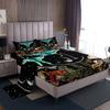 Bohemian Mushroom Pattern Bed Hat Four-Piece Bedding Set Bedroom Dormitory Bedding Decoration