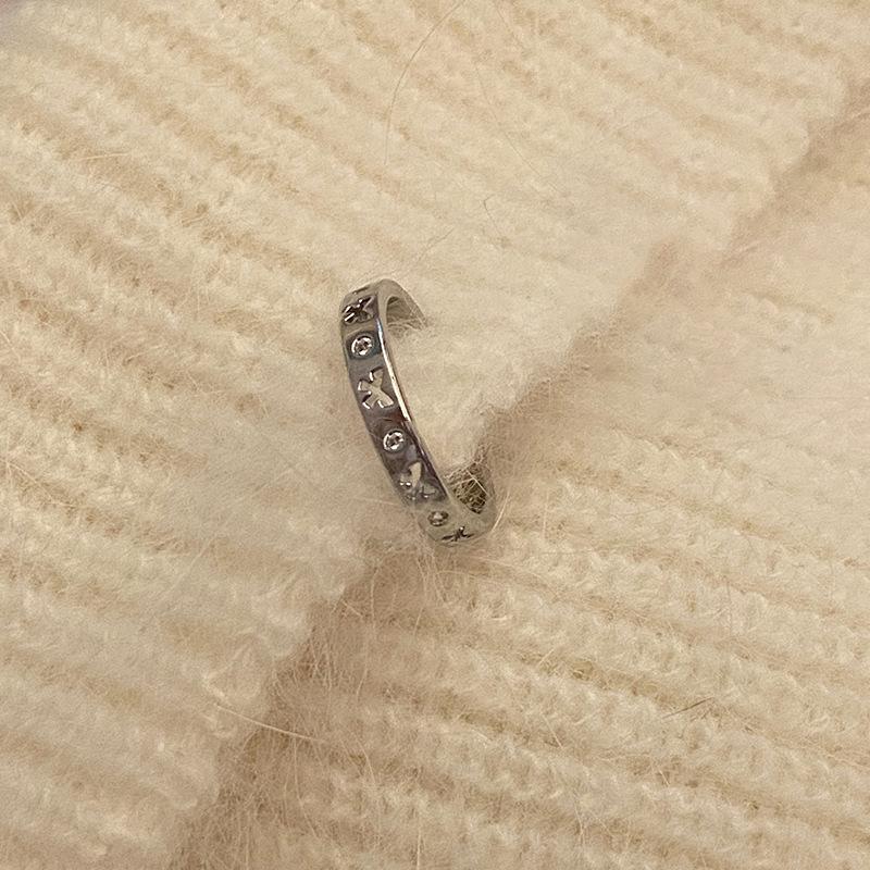 Дизайн Sense Милое кольцо-бабочка Женское Изысканное Элегантное Легкое Роскошное Индивидуальное Модное Тенденция Темперамент Универсальное Кольцо Кольцо