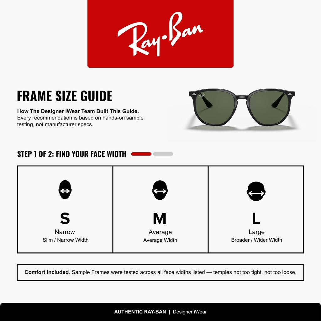 Солнцезащитные очки 0RB4306F ЧЕРНЫЙ Япония 54 Азиатская посадка Ray-Ban 601/71 (БЕСПЛАТНЫЙ размер)