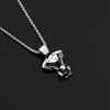 Ночной клуб Хип-хоп Личность Двигатель Титановая сталь Ожерелье Кулон Мужчины и женщины