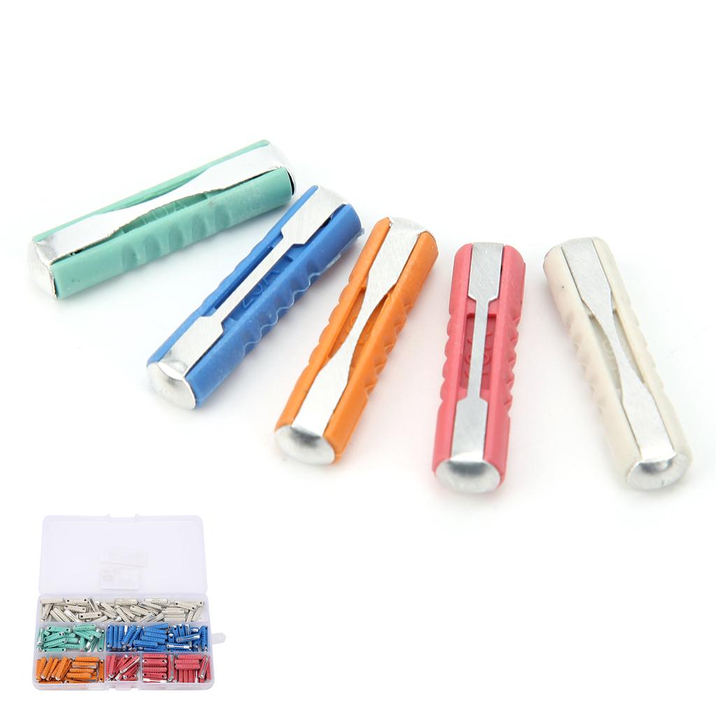 200 шт. 5A8A10A16A25A Предохранитель Европейский 32В В коробке Экологичный Автомобильный аксессуар