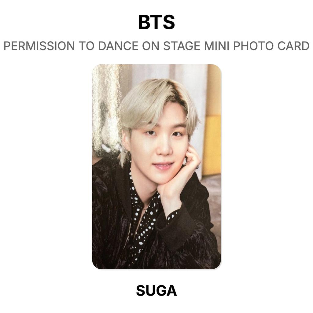 BTS РАЗРЕШЕНИЕ ТАНЦЕВАТЬ НА СЦЕНЕ МИНИ ФОТОКАРТОЧКА Официальная фотокарточка