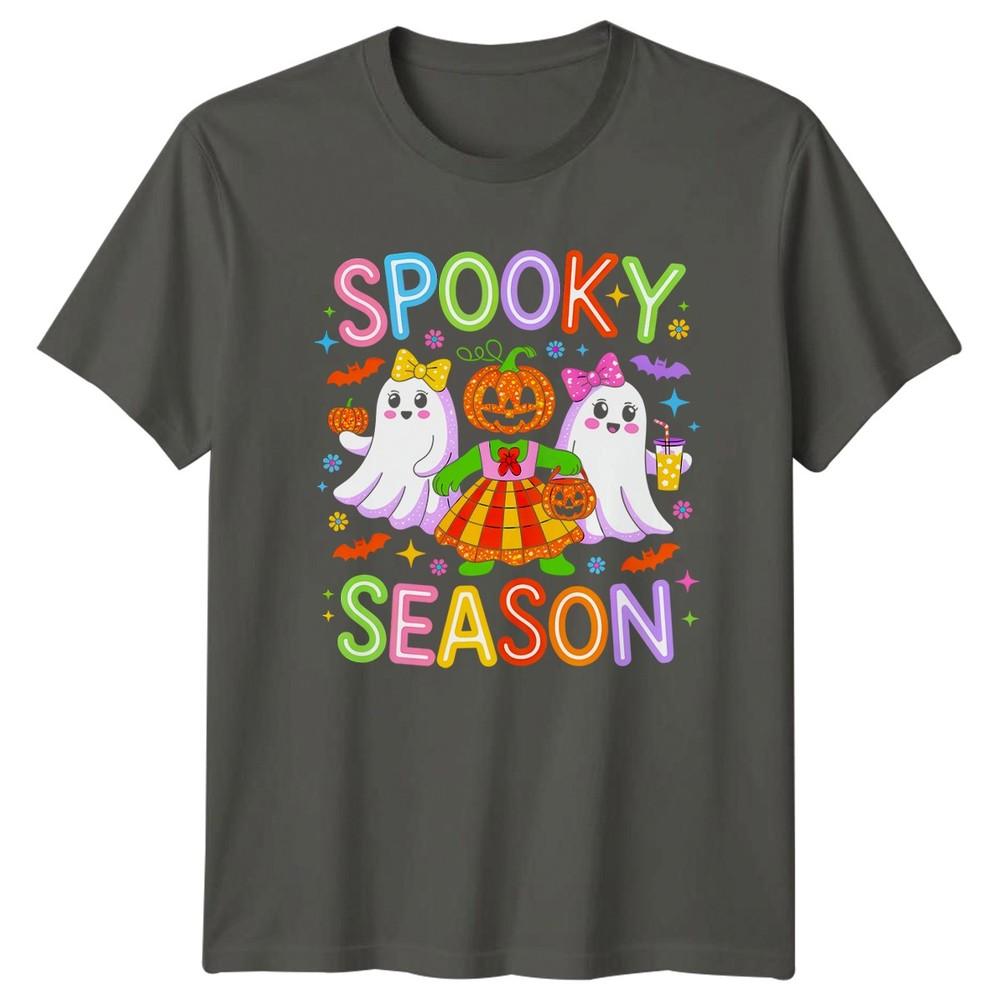 Spooky Season Halloween Holidays Unisexs TShirt Unisexs Tee Graphic Unisex Top b