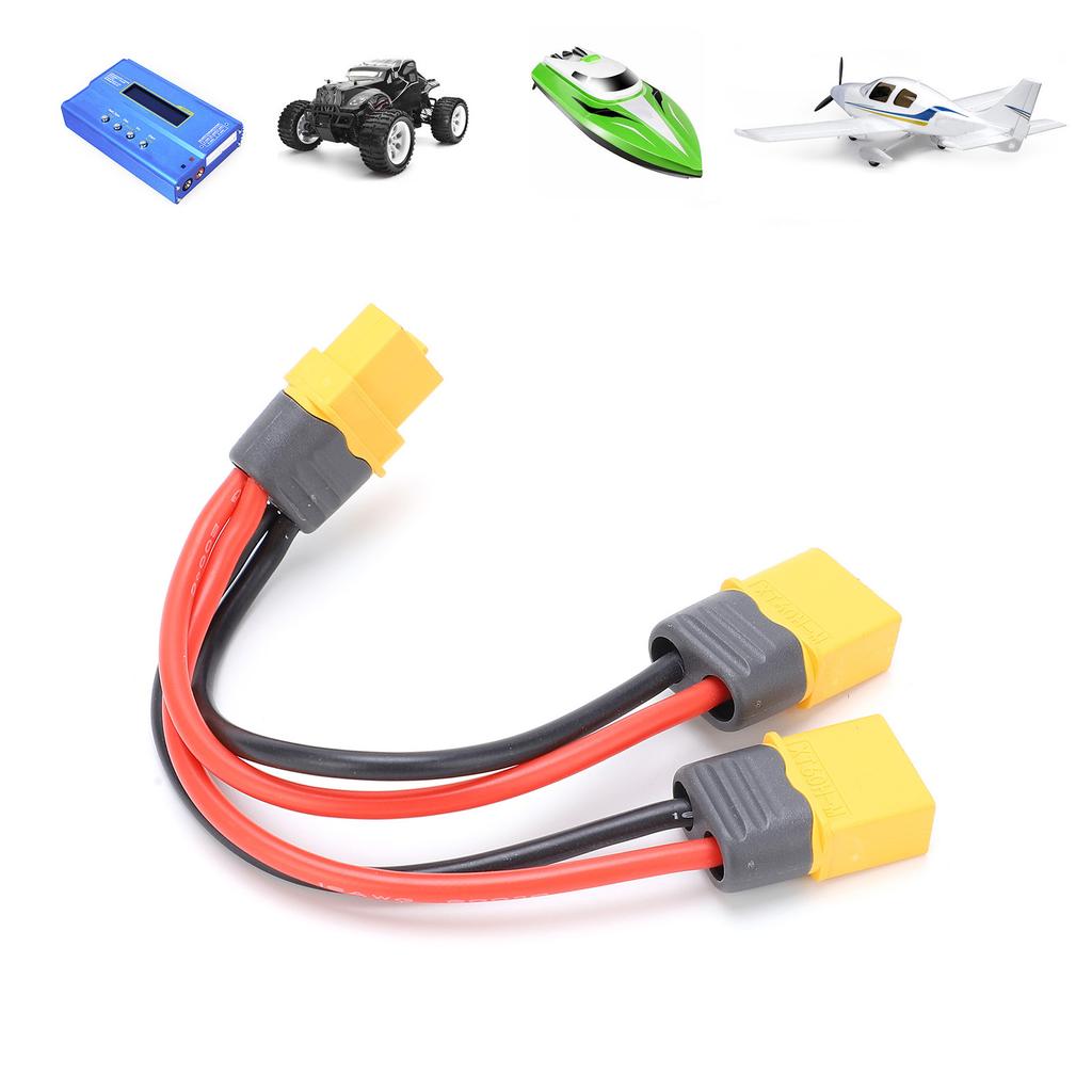 Совместимый 2 разъема XT60 папа на 1 разъем XT60 мама Кабель серии Y XT60 для RC Lipo