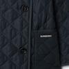 Burberry Женская стеганая куртка SS24 Морской черный 80847271