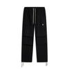 Li Ning Badfive Casual Simple Solid Color Straight Leg Knitted Sports Pants Men Bottoms Black AKXV027-5