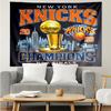Knicks logo Tapestry for Bedroom Aesthetic Classroom Tapestries Wall Hanging for Living Room Dorm Office,Ideal Creative Gift