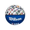 Wilson Баскетбол NBA СБОРНАЯ WTB1301XBNBA03 Уличный Размер 3 Красно-бело-синий