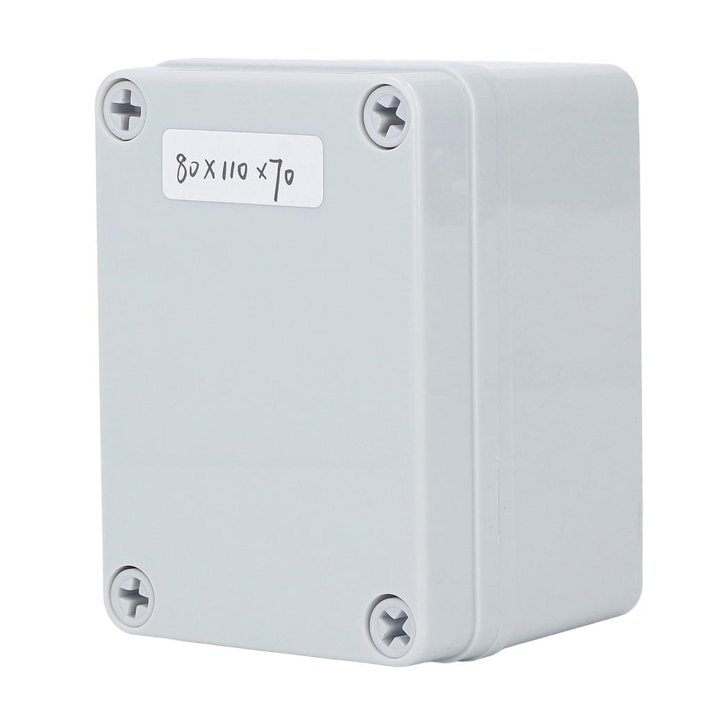 Распределительная коробка с монтажной пластиной АБС-пластик DIY Электрический проектный корпус IP67 Водонепроницаемый Пыленепроницаемый