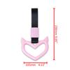 Цветной автомобильный буксировочный ремень Tsurikawa Ring Heart JDM Train Bus Handle Strap Styling Drift Charm Strap Auto Accessories