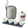 Xunyi Lingxue Portable Ceramic Travel Tea Set