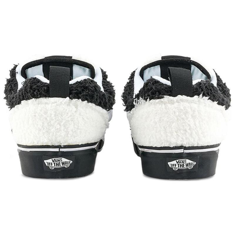 Vans Knu Skool Износостойкие низкие кеды для скейтборда Унисекс Черно-белые кроссовки VN000D22BP7