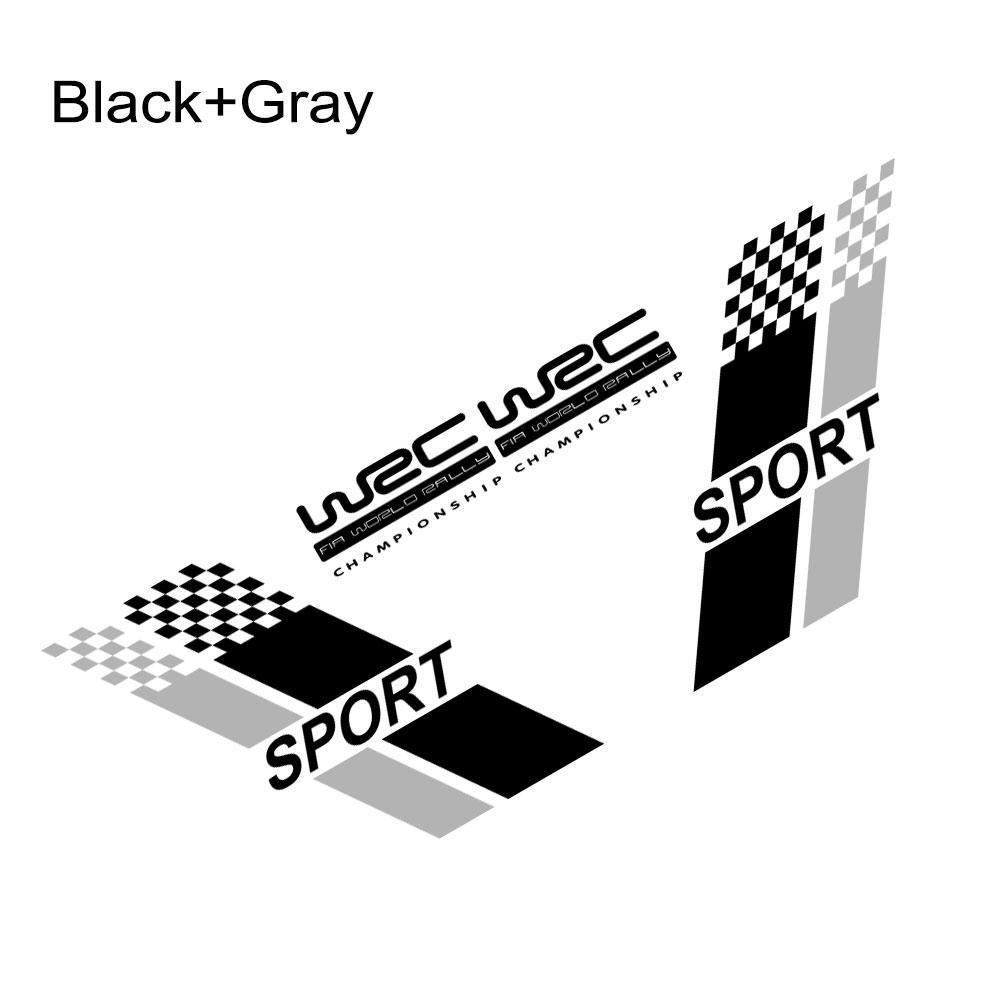 Car Both Side Stickers For Ford Focus 2 3 MK2 MK3 Auto Racing Sports Styling Vinyl Film Decor Decals Auto Tuning Accessories