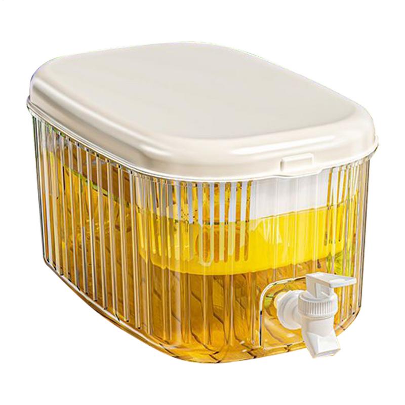 Cold Bubble Bucket With Strainer Household Fridge Bucket Teas and Juices Cooler Maker for Juices Water Coffee Fruit Tea