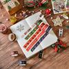 6Pcs Washi Tape Set Festival Christmas Masking Tape Journal Supplies Washitape Stationery Scrapbook Decorative Adhesive Tape
