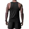 Muscleguys Летняя облегающая футболка без рукавов для бодибилдинга, мужская спортивная майка, впитывающая пот, для бега, фитнеса, тренировок