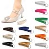 Locking High Heels Elastic Bundle Shoelace Anti-skid Straps Ankle Tie Band U-shaped Pearl