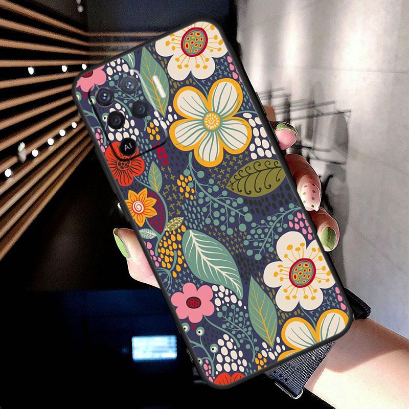 Чехол Floral Charm Secret Garden для Oppo A5 Pro A15 A17 A57 A77 A18 A38 A58 A78 A98 A94 A74 A54 A16 A76 A96 A40 A60 A80