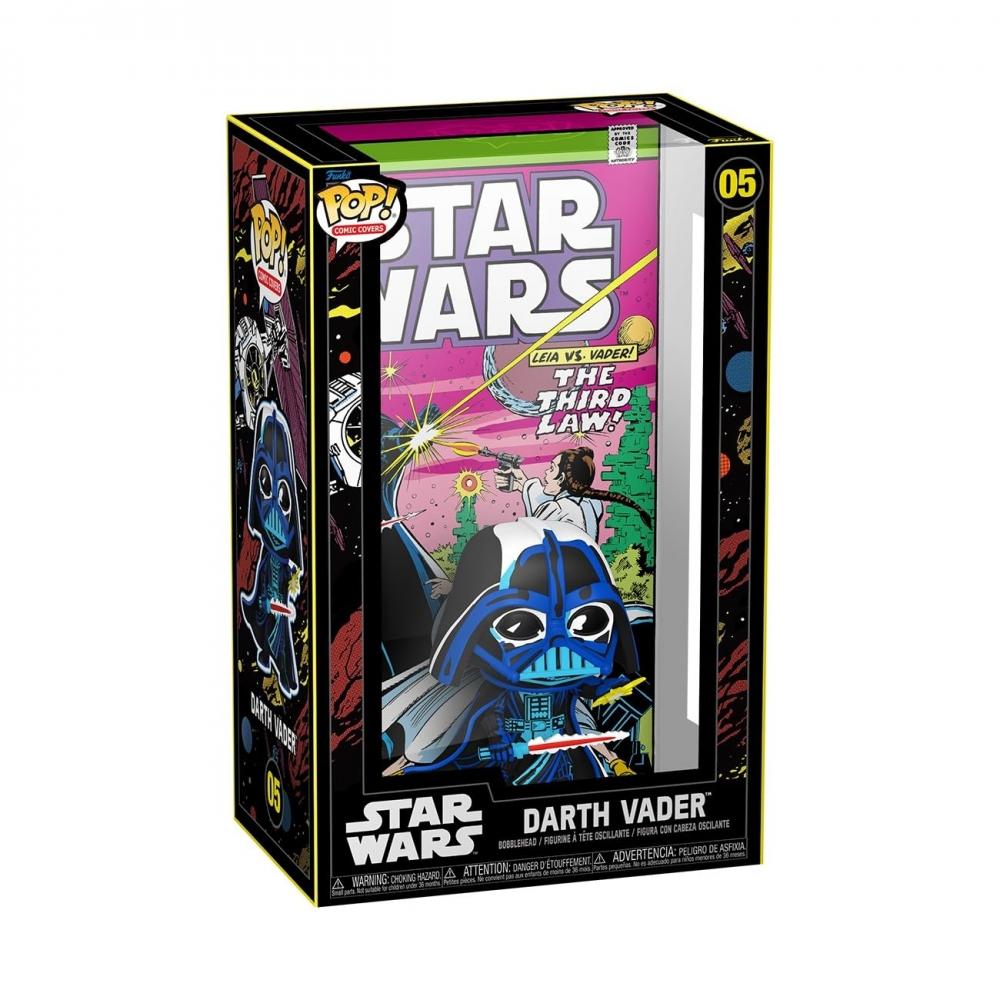 Star Wars Darth Vader Figure Funko POP Comic Cover with Case Darth VADER Star Wars #48 (1977) Funko