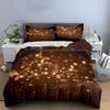Набор "Сияющая Звездная Ночь" Мягкое Удобное Пододеяльник Комплект Постельного Белья Включает 1*Пододеяльник и 2*Наволочки, Подарок