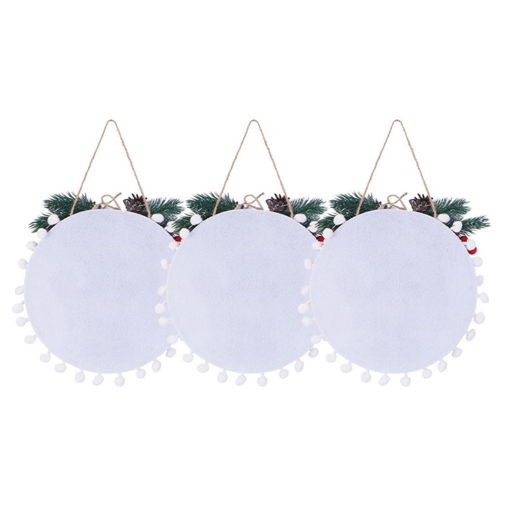 Christmas Tree Garland Pendant Soft Comfortable Pendant with Lanyard for Christmas Party Room Decoration