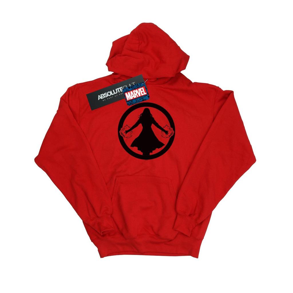 Marvel Womens/Ladies Scarlet Witch Symbol Hoodie