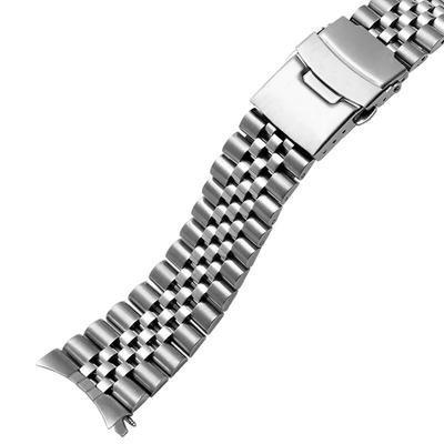 Для Seiko твердый ремешок из нержавеющей стали Skx007 Skx009 SRPD63K1 Samurai 20 мм 22 мм мужской ремешок Srpd Jubilee изогнутый браслет