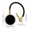 75Psi Auto Tire Tyre Rapid Deflator Pressure Gauge Meter Tool Metal Manometer Barometers Tester Meter For Truck Motorbike