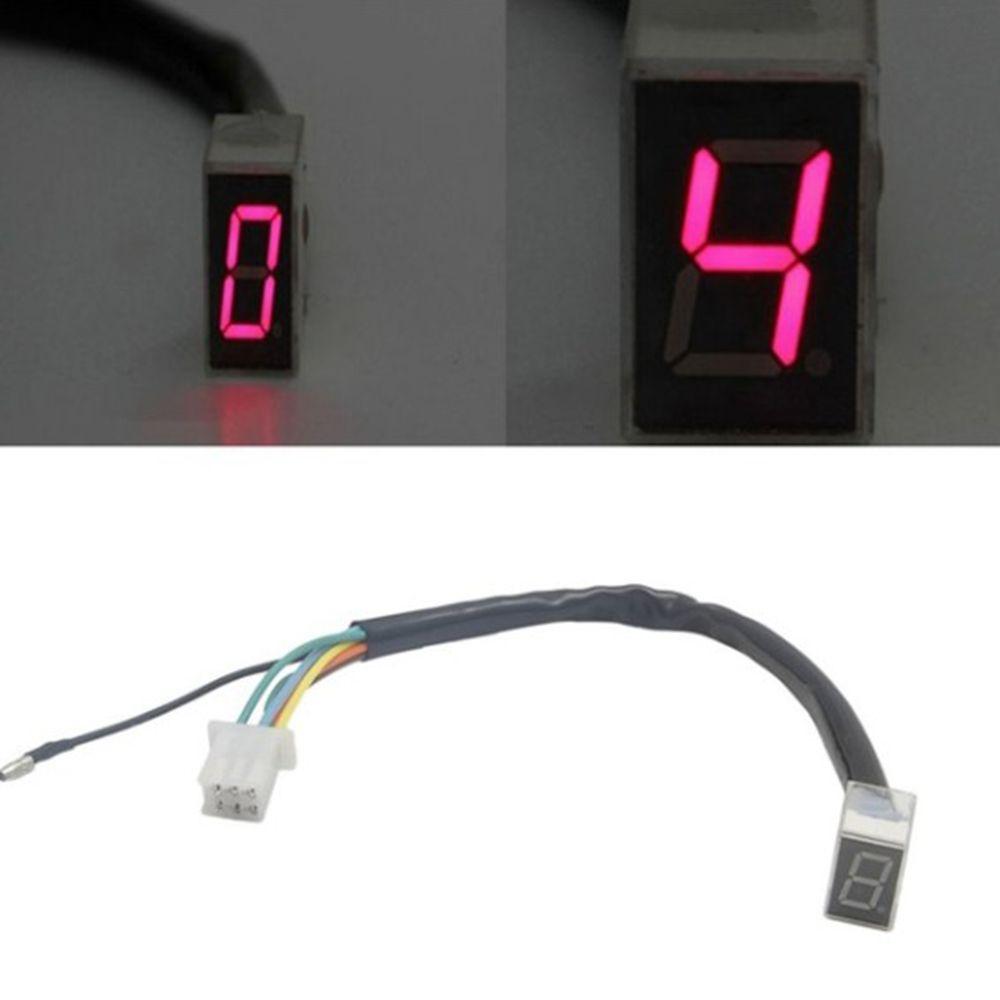 Mini Shift Lever Motorcycle Digital LED Display Gear Indicator Lever Sensor