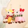 New Christmas Deer Christmas Scarf Hat Doll Plush Toy Christmas Decoration Queue Props