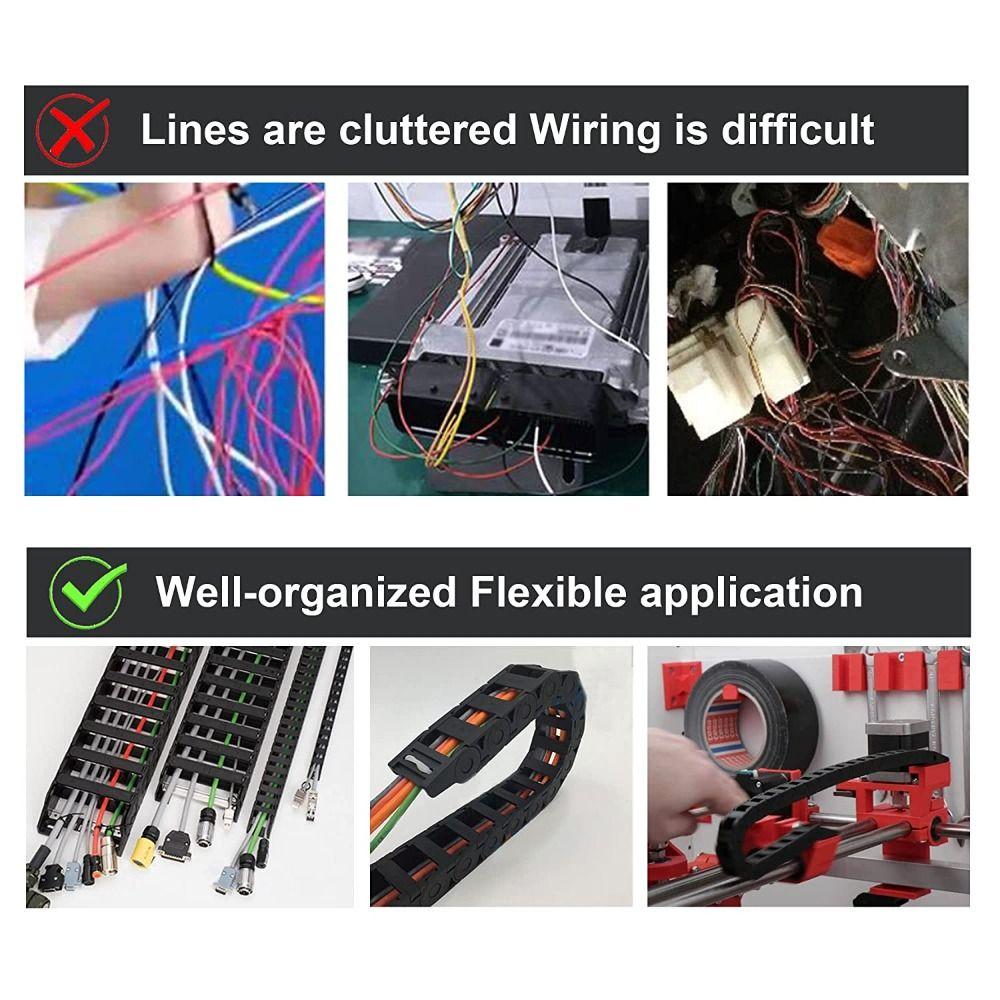 Chain Drag Towline With End Connectors Cable Drag Cable Carrier Wire Carrier Cable Chain Drag Chain