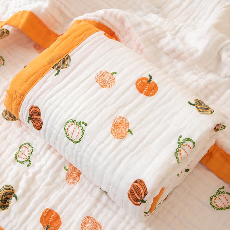 Six-Layer Pure Cotton Baby Bath Towel & Blanket