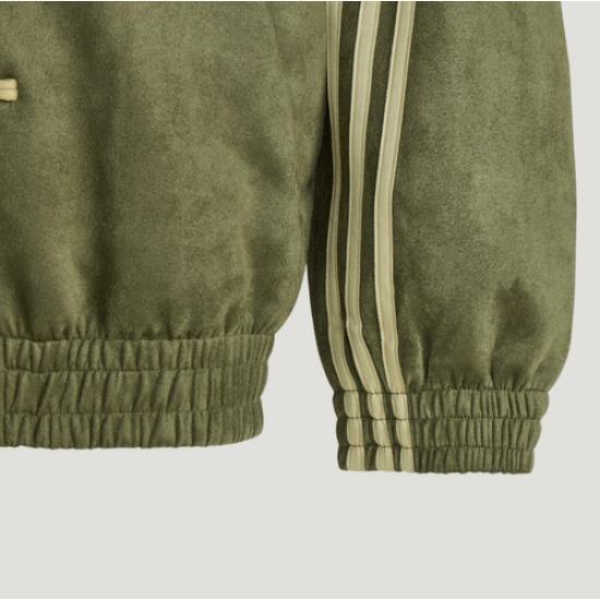 Adidas Originals CTT Китайская спортивная куртка Повседневная куртка KT3847 Унисекс Зеленый