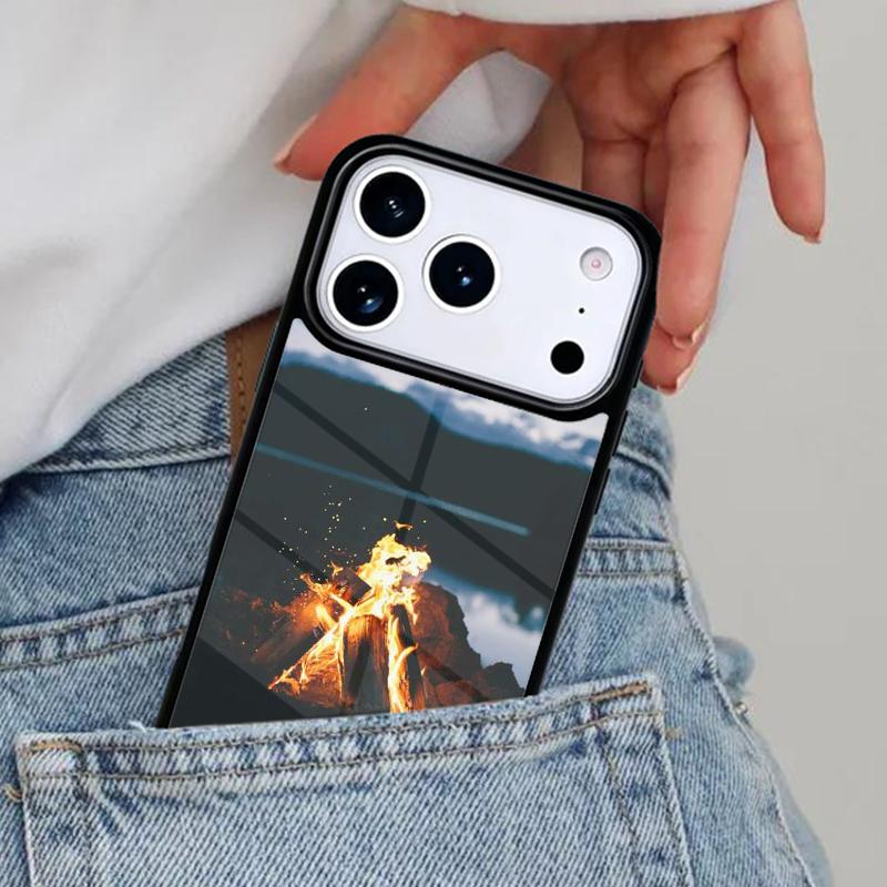 Чехол для телефона Camping Nature Mountain для iPhone 16e 15 14 13 12 17 Pro Max Plus Air 17pro Чехол Coque