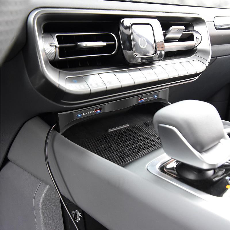 Пекинский BJ40 Док-станция для зарядки USB центральной консоли с функцией умной быстрой зарядки