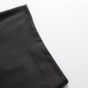 Autumn 2025 Elegant Brown PU Leather Slit Skirt for Women
