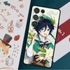Чехол Genshin Impact Venti для телефона Samsung Galaxy S23 S21 S22 Ultra S8 S9 S10 Note 10 Plus S20 FE, чехол Funda