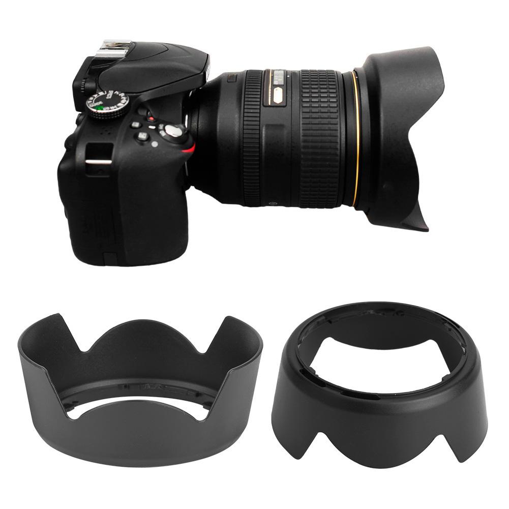 HB 69 Camera Mount Lens Hood for Nikon AF S DX18 55mm f 3.5 5.6G VR   Lens