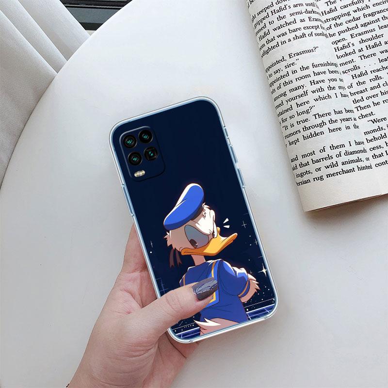 Утиные истории Дональд Дак Прозрачный чехол для телефона для Samsung Galaxy A04 A04S A14 A23 A34 A54 M23 M33 M52 M53