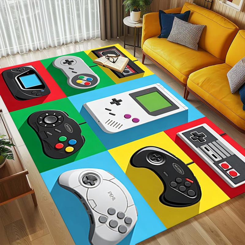 Classic Games Living Room Nonslip Area Rug Soft Carpet For Bedroom Game Playroom Sofa Office Home Decor Doormat Christmas Gift C9261222