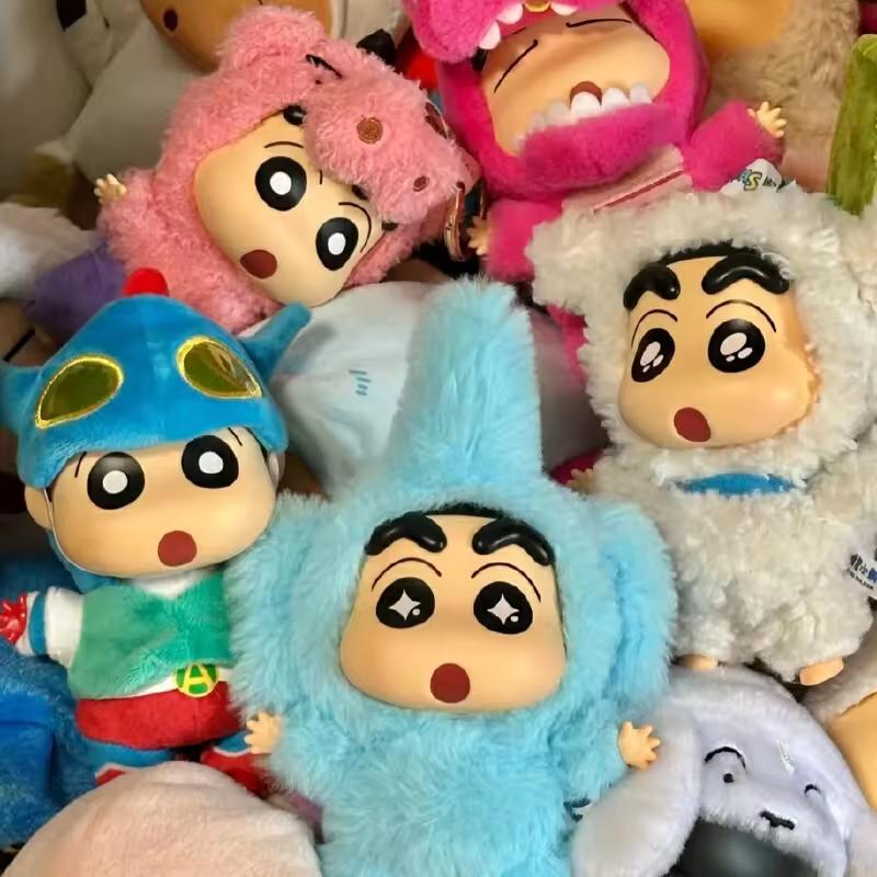 TOPTOY Костюмированная серия Крейон Шин-чан Виниловые Плюшевые Секретные Коробки Фигурки Таинственные Коробки Сумки Брелоки Модные Игрушки Подарки