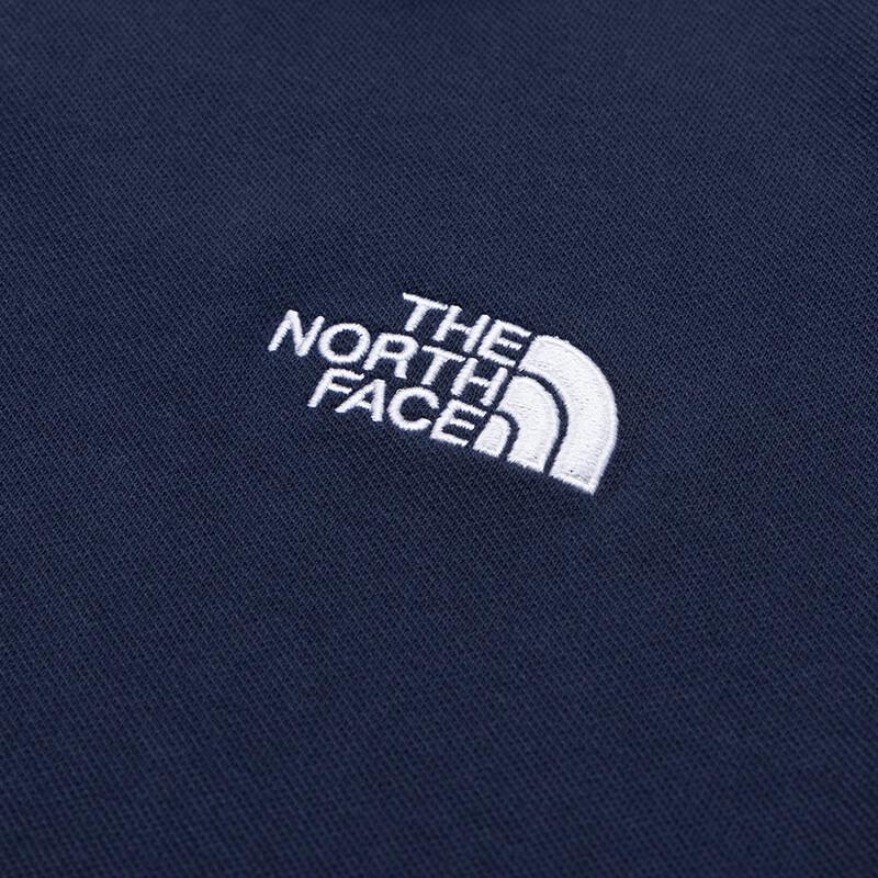 The North Face Мужская футболка-поло с коротким рукавом и логотипом
