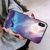 Для OPPO A16 A16s A18 A38 A58 A78 A96 A98 Reno8T 10 Pro 12F Realme C30 C33 C63 C65 C67 Fantasy Aurora Galaxy Planet закаленное стекло жесткий чехол для телефона