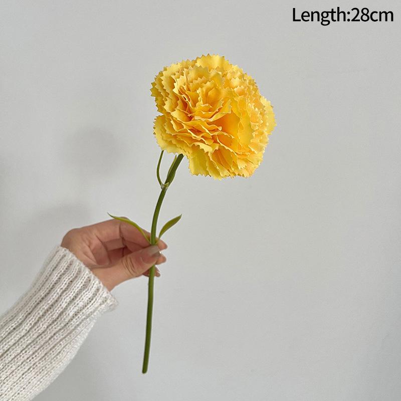 Artificial Carnation Flower Mother's Day Gift Diy Carnation Bouquet Vase Arrangement Decoration Mother's Day Bouquet Home Decor