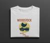 Футболка Woodstock Музыка Любовь Мир Ретро Хиппи Фестиваль Винтажная Графическая Футболка