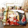 3D-печать аниме Мисс Кобаяши Дракон горничная Канна комплект постельного белья для мальчиков и девочек Twin Queen Size пододеяльник наволочка кровать дети взрослые