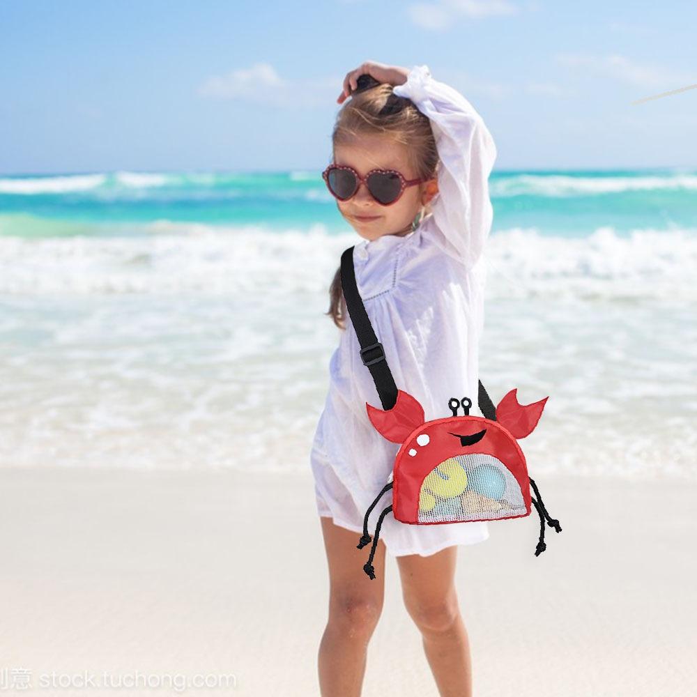 Holding Beach Shell Shell Bags Toys Collecting Storage Bags Protable Messenger Bag  Kids
